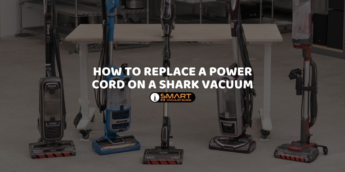 How to replace a power cord on a shark vacuum